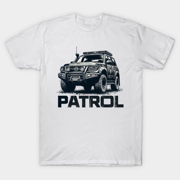 NISSAN PATROL T-Shirt by Vehicles-Art